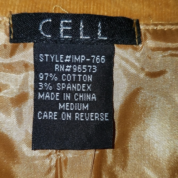 NWOT, CELL Jacket - Picture 6 of 6